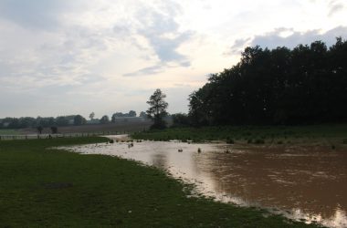 Überschewemmungen in der Region - Herbesthal (Grünstraße)