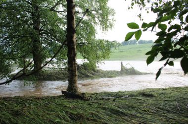Überschewemmungen in der Region - Lontzen (Montzener Weg)