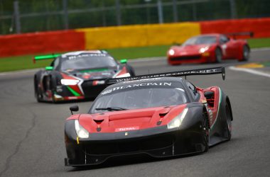 Testtag für das 24-Stunden-Rennen von Spa: Ferrari #488