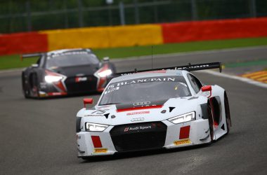 Testtag für das 24-Stunden-Rennen von Spa: Audi #75