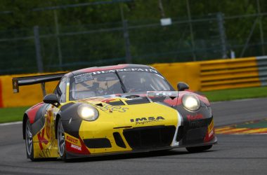 Testtag für das 24-Stunden-Rennen von Spa: Porsche #76