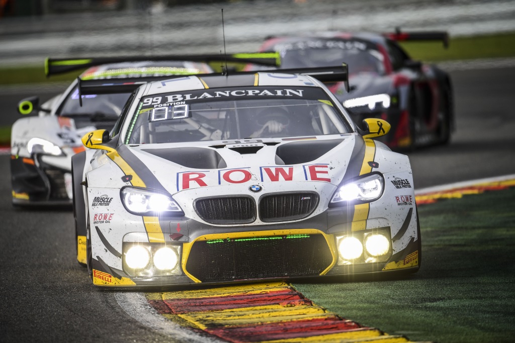 BMW #99 von Rowe Racing von Philipp Eng (A), Alexander Sims (GB) und Maxime Martin (B)