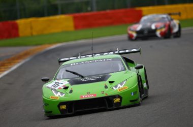 Testtag für das 24-Stunden-Rennen von Spa: Lamborghini #16