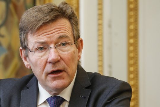 Der föderale Finanzminister Johan Van Overtveldt (N-VA) am 7.7.2016