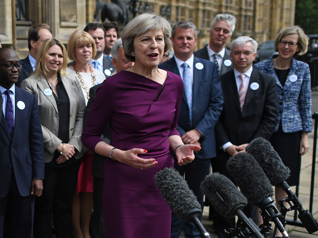 Andrea Leadsom am 7. Juli in London