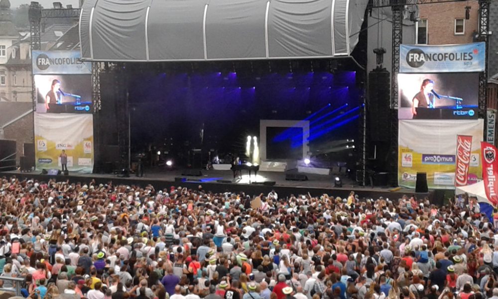 Louane bei den Francofolies von Spa 2016