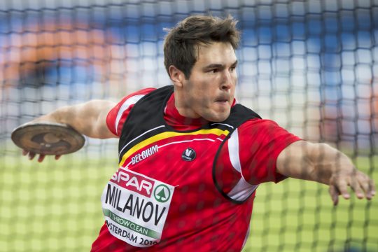 Leichtathletik-EM: Milanov holt Silber im Diskuswerfen