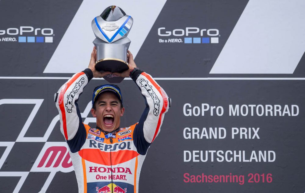 Marc Marques gewinnt auf dem Sachsenring