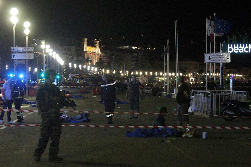 Die Uferpromenade von Nizza