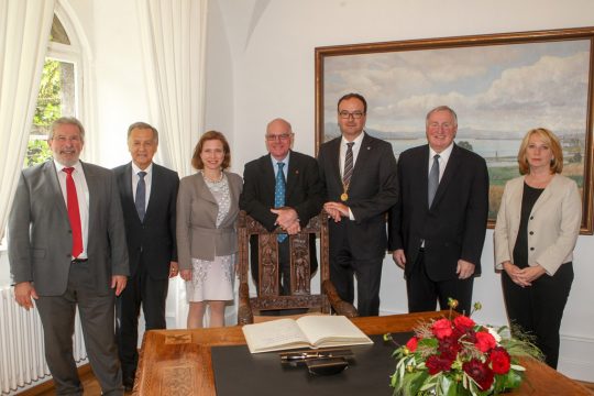 Treffen der Parlamentspräsidenten der deutschsprachigen Länder am Bodensee (Juli 2016)