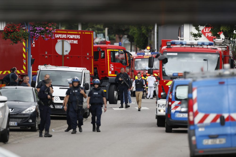 Mindestens ein Toter bei Geiselnahme in französischer Kirche