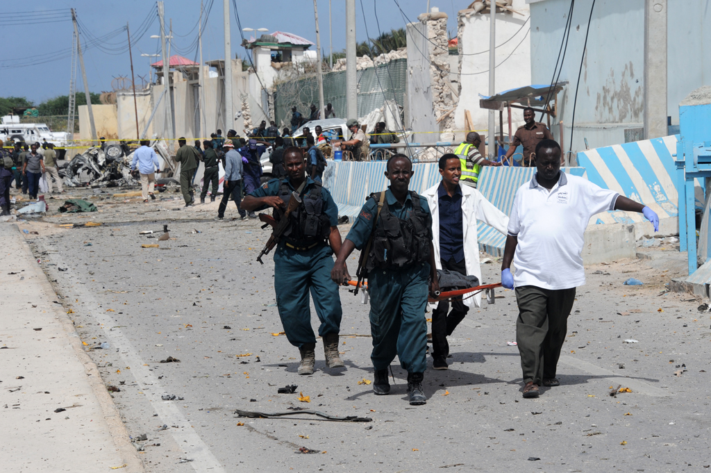 Explosionen vor dem Flughafen von Somalias Hauptstadt Mogadischu