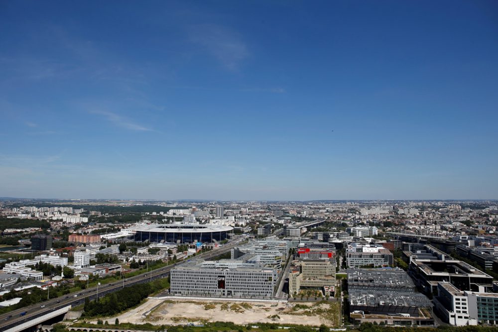 Stade de France in Saint Denis: Am Sonntagabend entscheidet sich hier, wer den EM-Titel mit nach Hause bringt