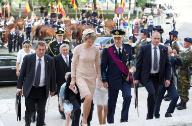 Te Deum und Bad in der Menge zum Nationalfeiertag in Brüssel (21.7.2016)