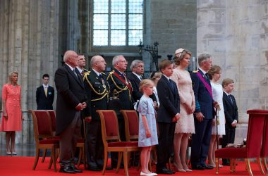 Te Deum und Bad in der Menge zum Nationalfeiertag in Brüssel (21.7.2016)