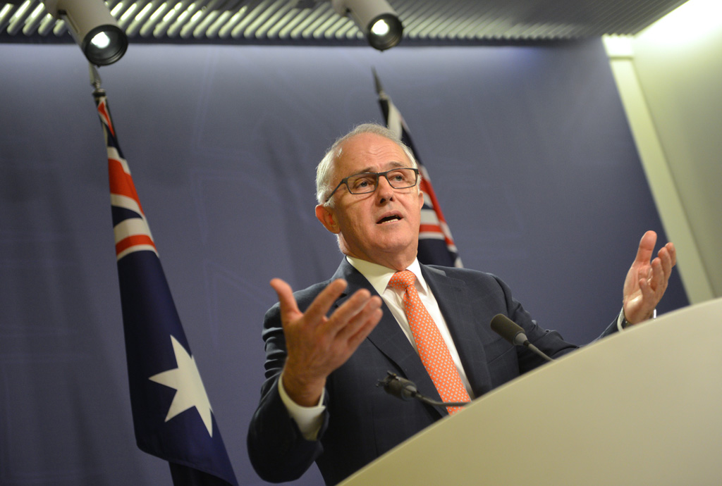 Australiens Premier Malcolm Turnbull (10.7.)