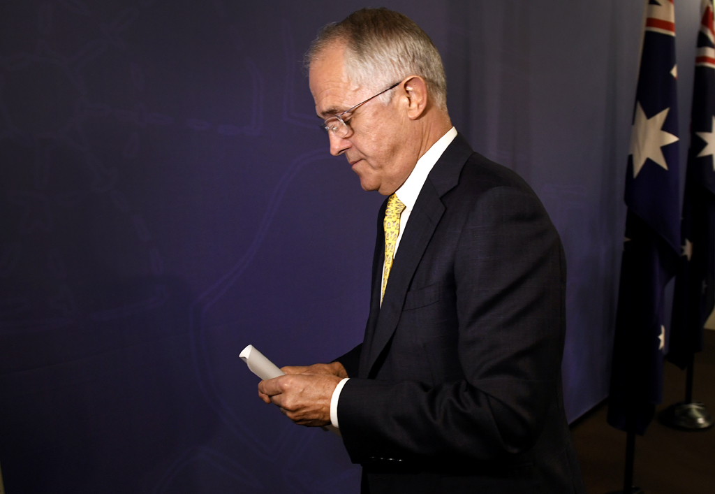 Australiens Premierminister Malcolm Turnbull in Sydney (3.7.)