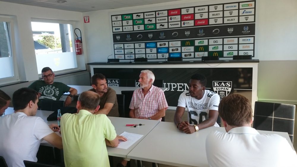 Pressekonferenz der AS Eupen (25.8.)