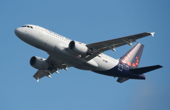 Flugzeug von Brussels Airlines