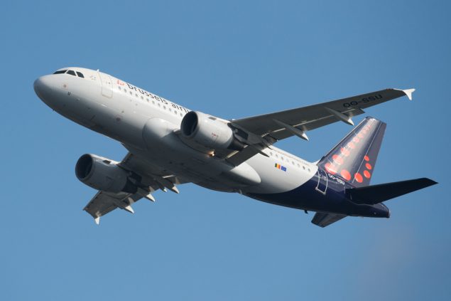 Flugzeug von Brussels Airlines