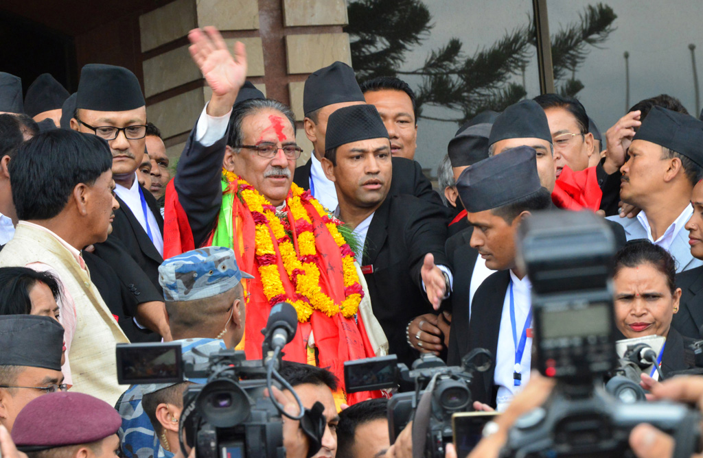 Pushpa Kamal Dahal ist neuer Ministerpräsident von Nepal