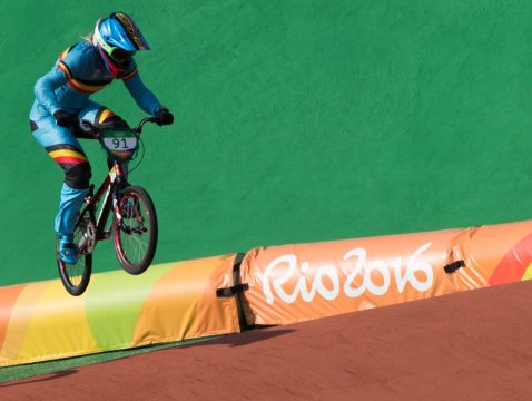 Elke Vanhoof bei Olympia 2016