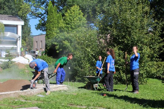 Europäischer Gärtnerwettbewerb in La Reid