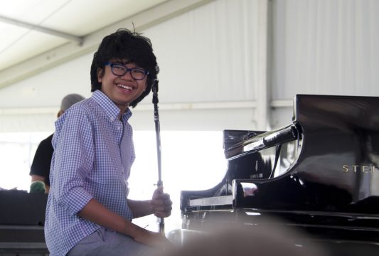 Joey Alexander beim Newport Jazz Festival (30.7.)