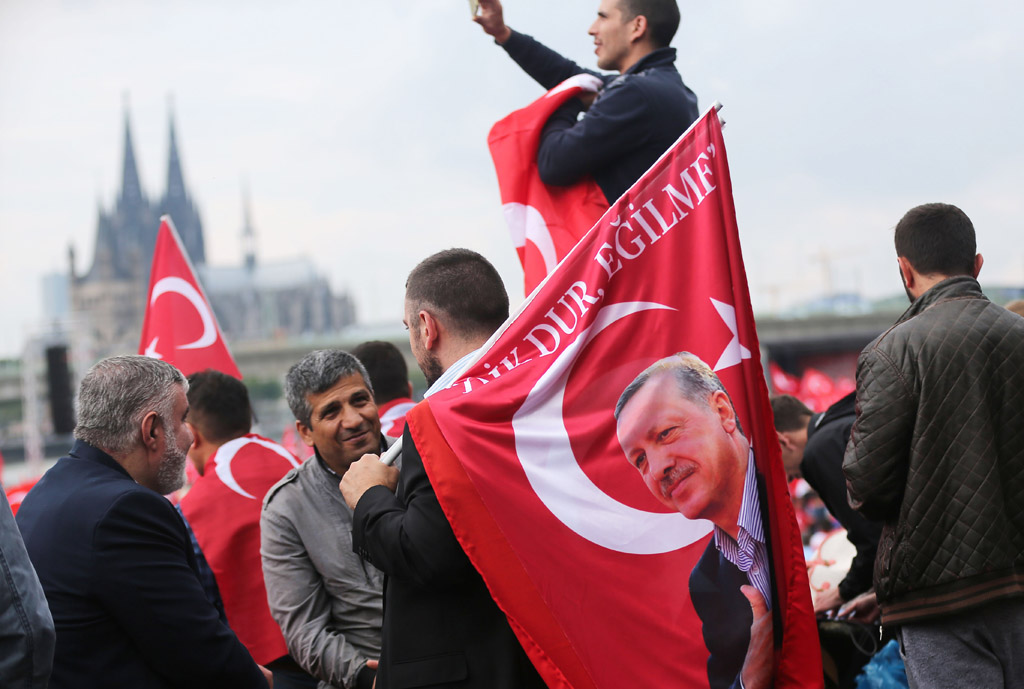 Pro-Erdogan-Demo in Köln (31.7.)