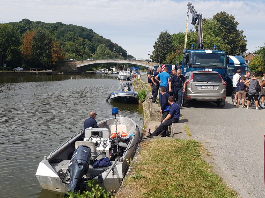 Achtjähriges Kind bei Lobbes in Sambre gestürtzt