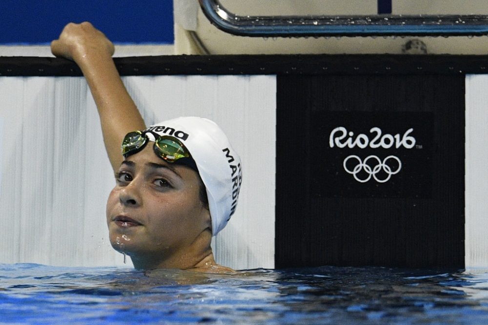 Yusra Mardini gehört zum zehnköpfigen Flüchtlingsteam, das in Rio bei Olympia antritt