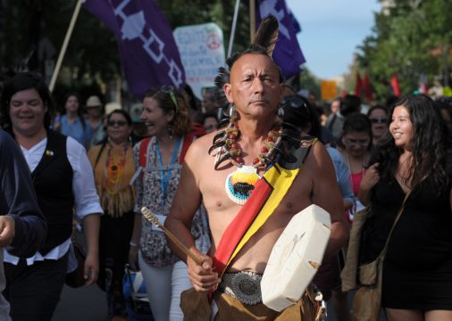 13. Weltsozialforum: Eröffnungsmarsch in Montreal