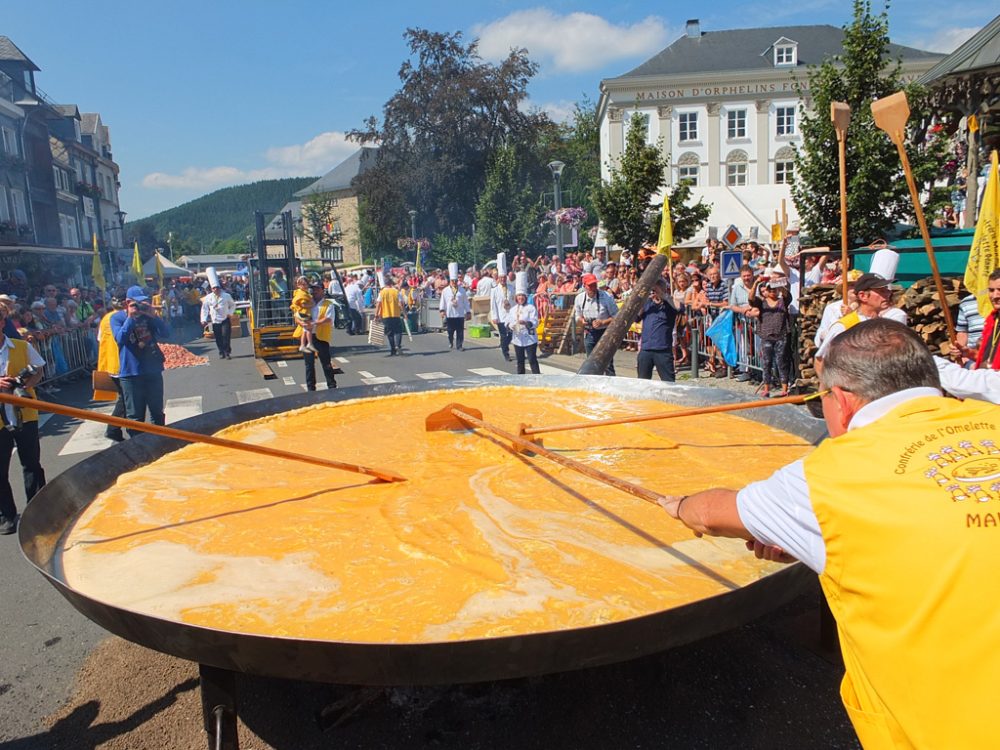 21. Riesenomelette in Malmedy (Archivbild: Stephan Pesch/BRF)