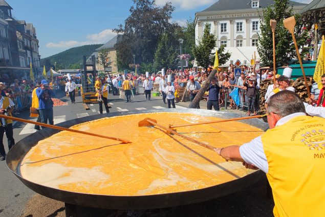 21. Riesenomelette in Malmedy (Archivbild: Stephan Pesch/BRF)