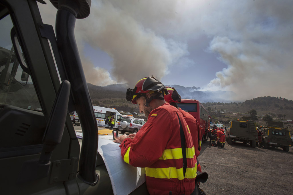 Der Waldbrand auf der Kanaren-Insel La Palma ist noch nicht unter Kontrolle