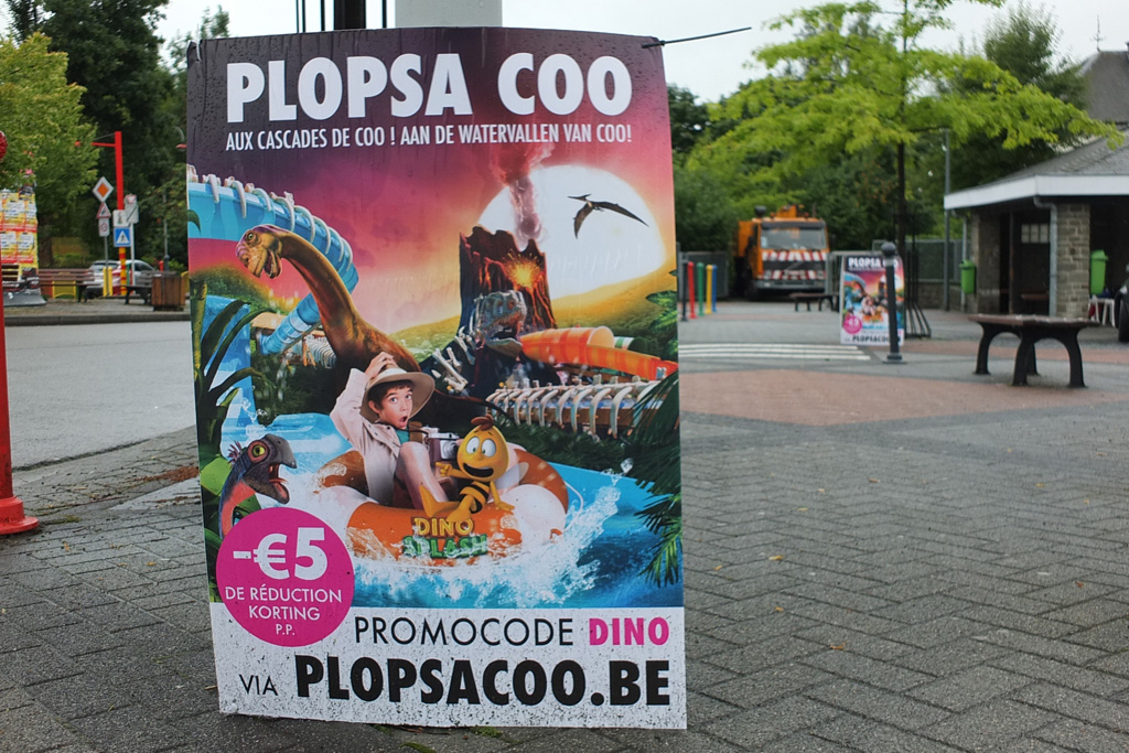 Plopsa-Coo-Plakate in St. Vith