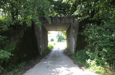 Alte Bahnbrücke bei Born