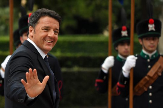 Italiens Regierungschef Matteo Renzi (27.7.)