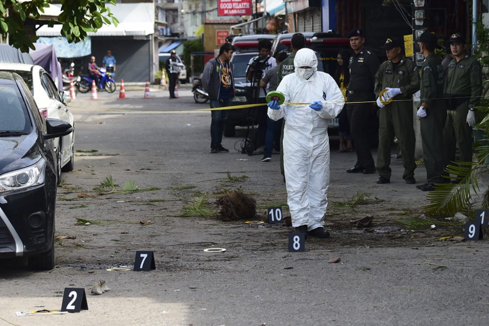 Serie von Bombenexplosionen in Thailand