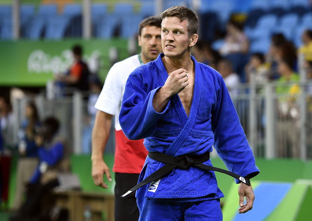 Judoka Dirk Van Tichelt gewinnt seinen ersten Kampf in Rio