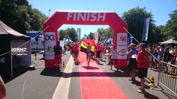 Vandendriessche sichert sich beim Eupener Triathlon den Landesmeistertitel