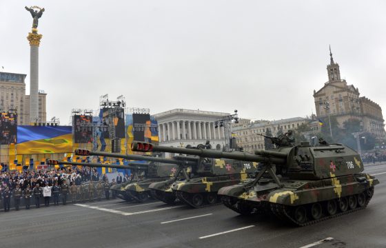 Ukraine feiert 25. Jahrestag der Unabhängigkeit mit Militärparade