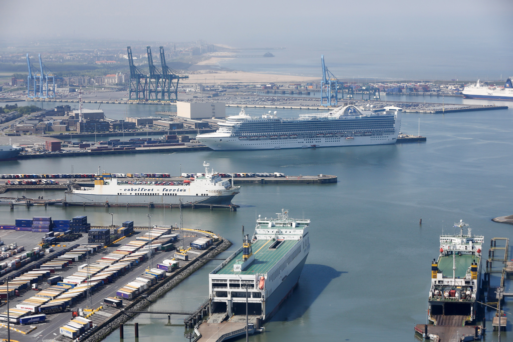 Der Hafen von Zeebrugge (Archivbild: Denis Closon/Belga)