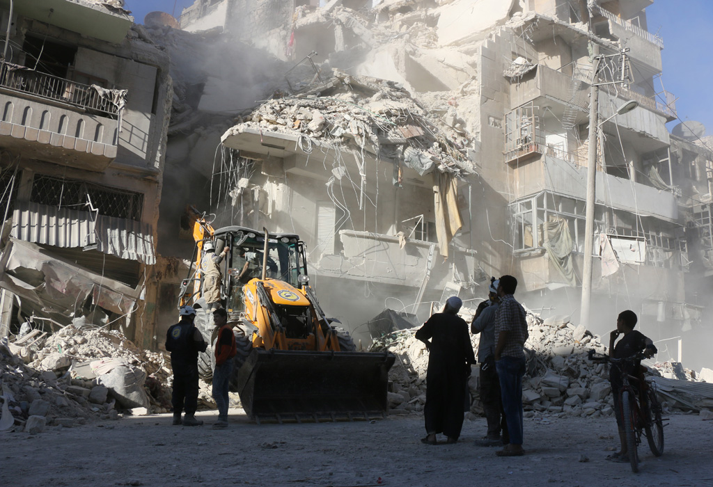 Bild aus Aleppo am 24.9.