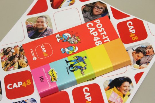 Cap48: Notziblöckchen mit Post-its für den guten Zweck