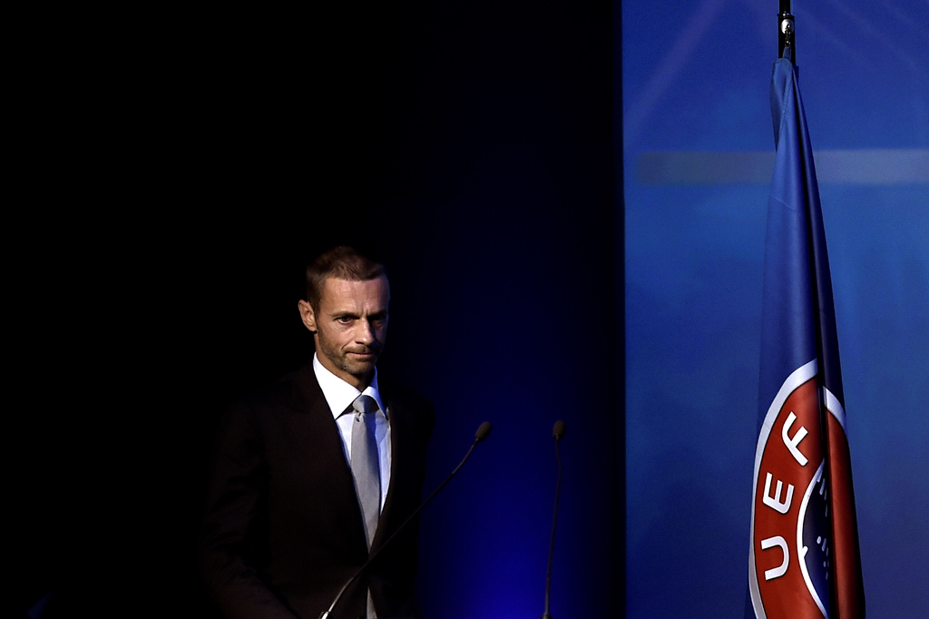 Der neuen UEFA-Präsident Aleksander Ceferin