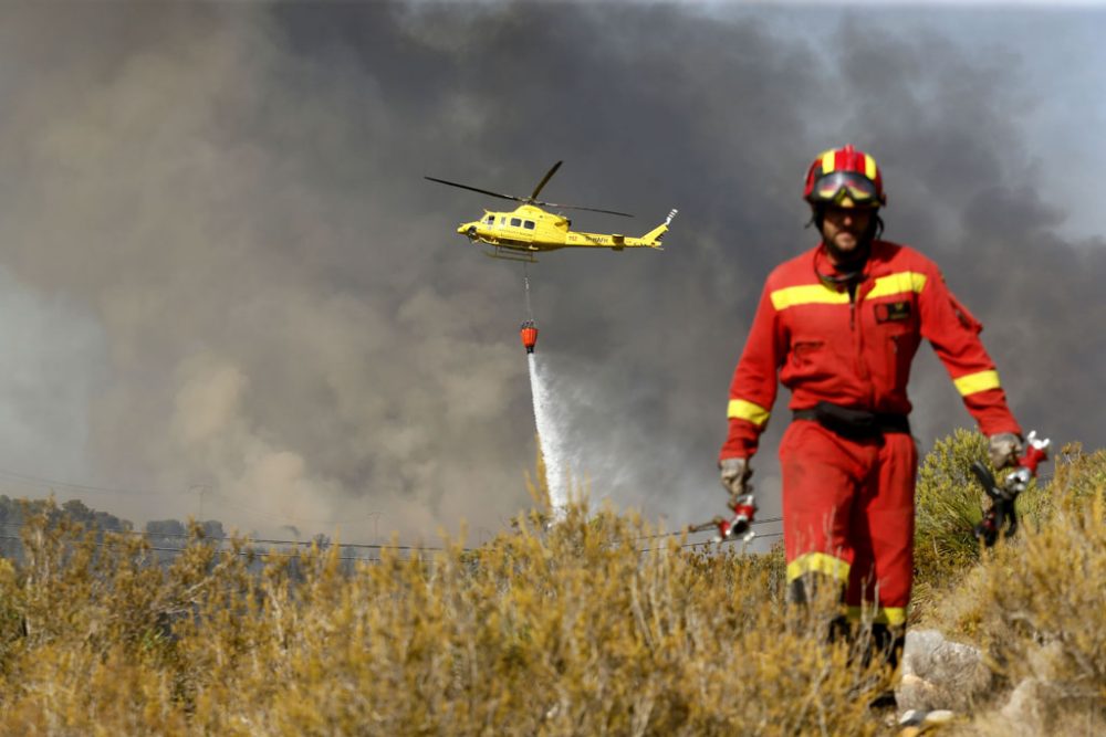 Waldbrand an der Costa Blanca