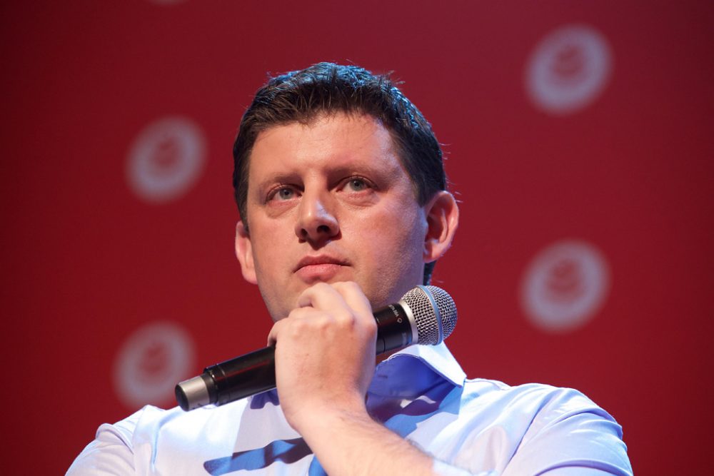 SP.A-Parteichef John Crombez (5.6.)