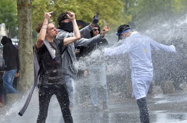 Proteste gegen Arbeitsmarktreform in Nantes