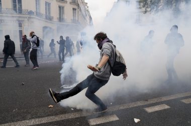 Proteste gegen Arbeitsmarktreform in Paris